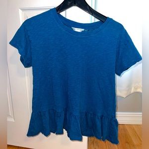 Babydoll peplum t shirt